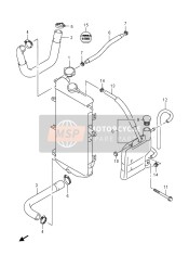 Radiator Hose (AN650Z E19)